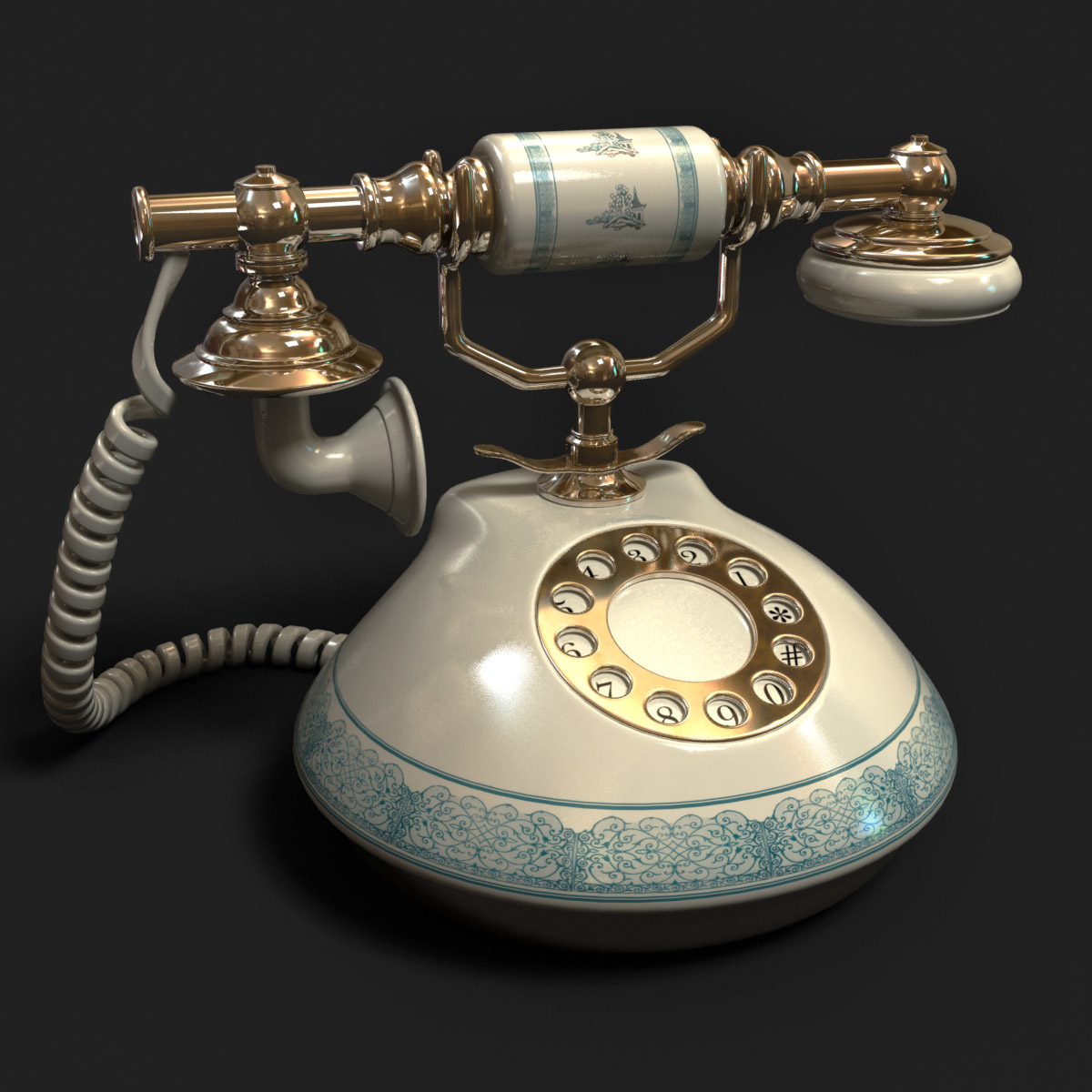 Тема старого телефона