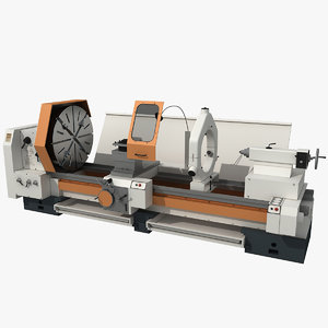 milling machine c 3d model