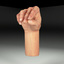 rigged male hand max