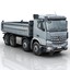 mercedes benz arocs 8x2 model