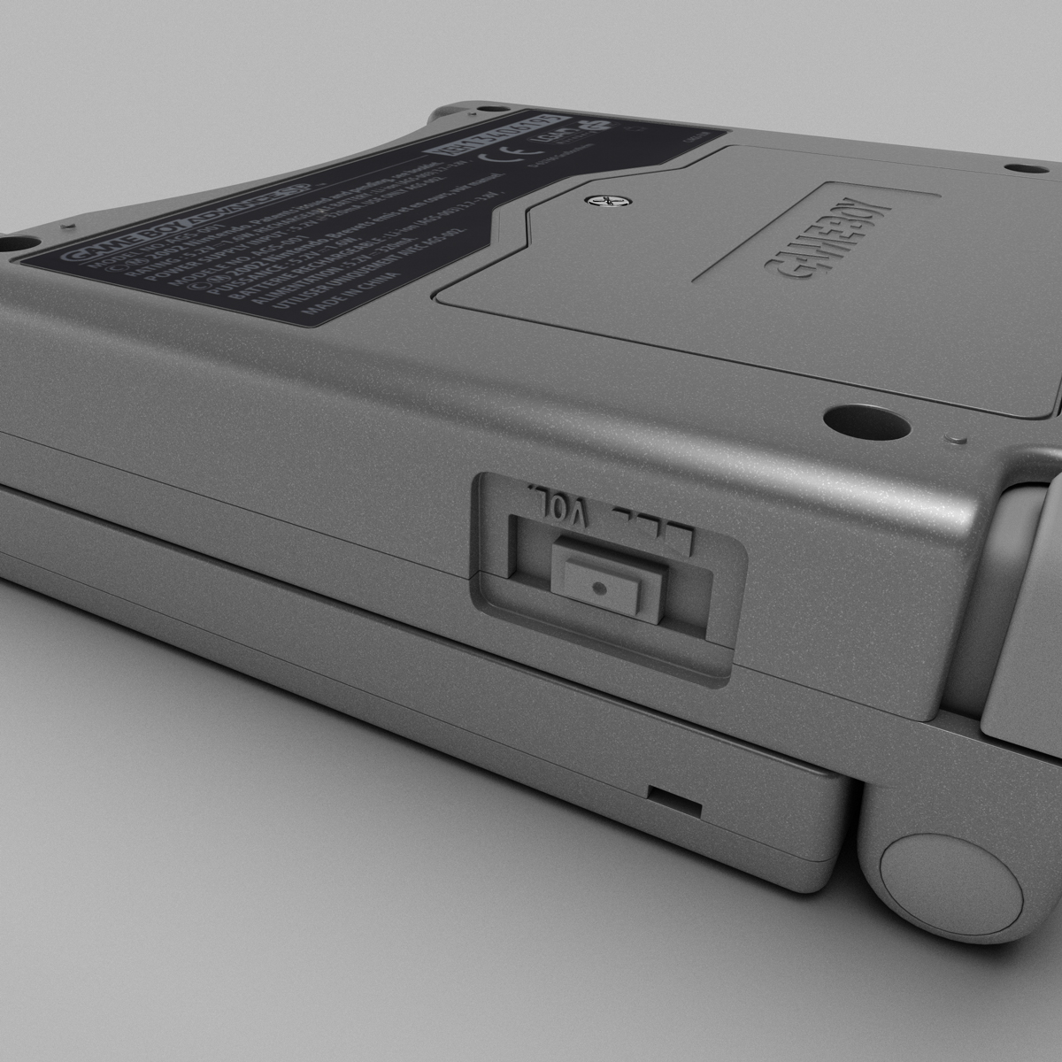 3d Nintendo Gameboy Advance Sp