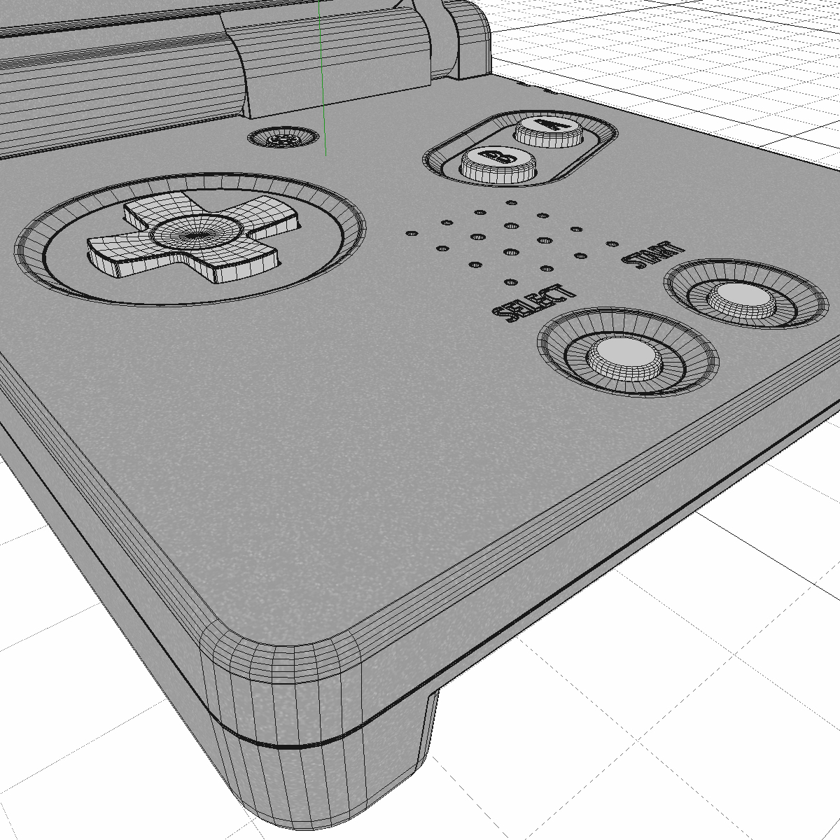 3d Nintendo Gameboy Advance Sp