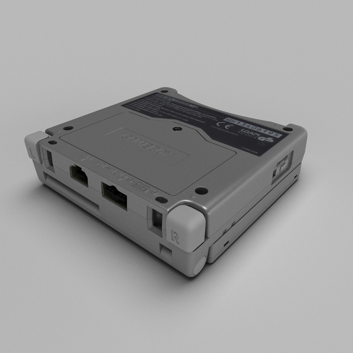 3d Nintendo Gameboy Advance Sp