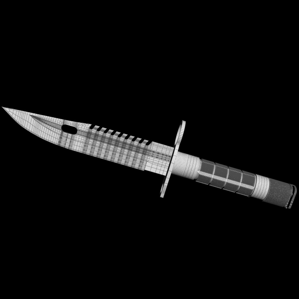 M9 bayonet чертеж