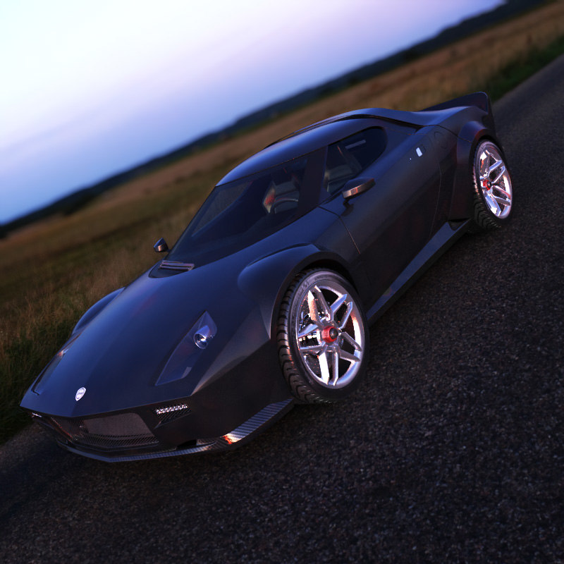 3ds engine lancia stratos concept car 3ds engine lancia stratos concept car