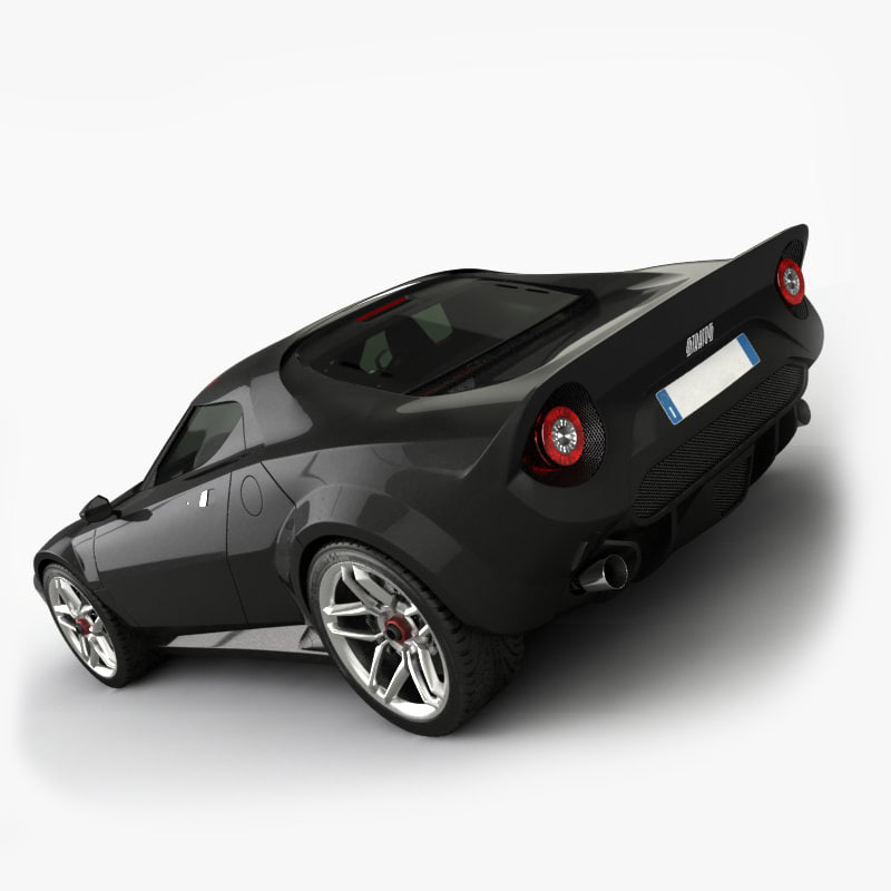 3ds engine lancia stratos concept car 3ds engine lancia stratos concept car
