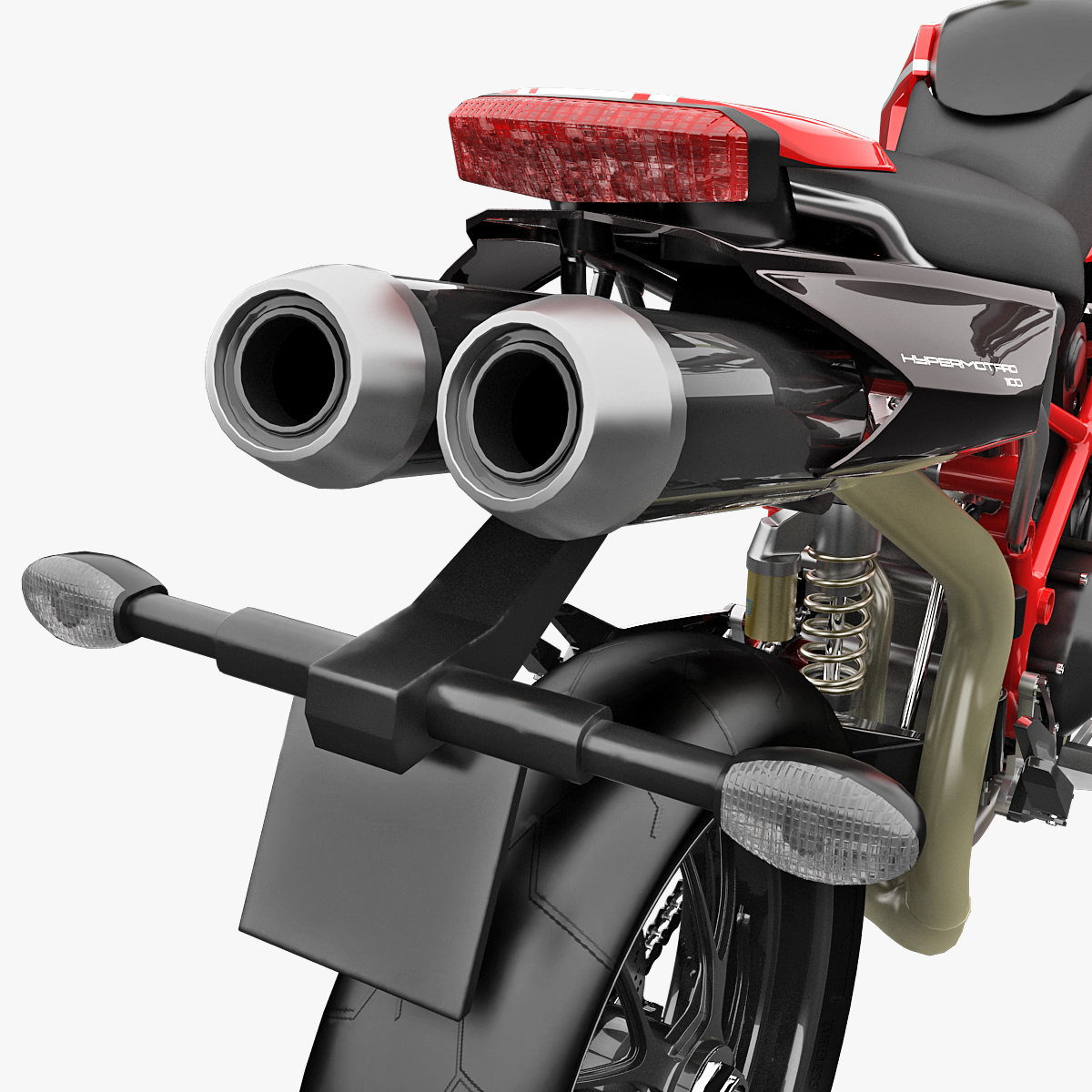 Garde-main Gauche Ducati SX Performance Pour Hypermotard 1100/S/Evo/Evosp - Occasion Fonctionnel