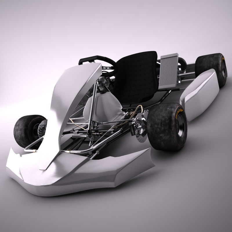 3d generic go-kart model