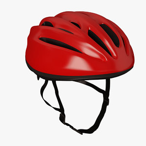 3d road bicycle helmet model