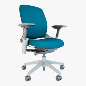 3dsmax office chairs steelcase leap