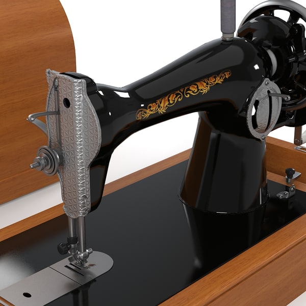 sewing machine 3d model