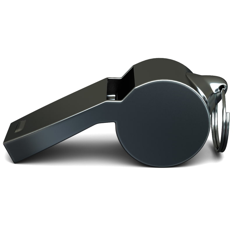 3d model referees whistle