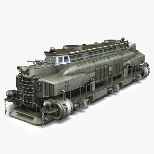 post apocalyptic train