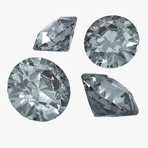 3d c4d diamonds refractions caustics