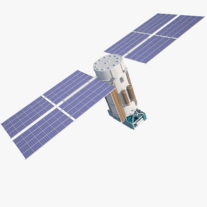 satellite glonass 3d max