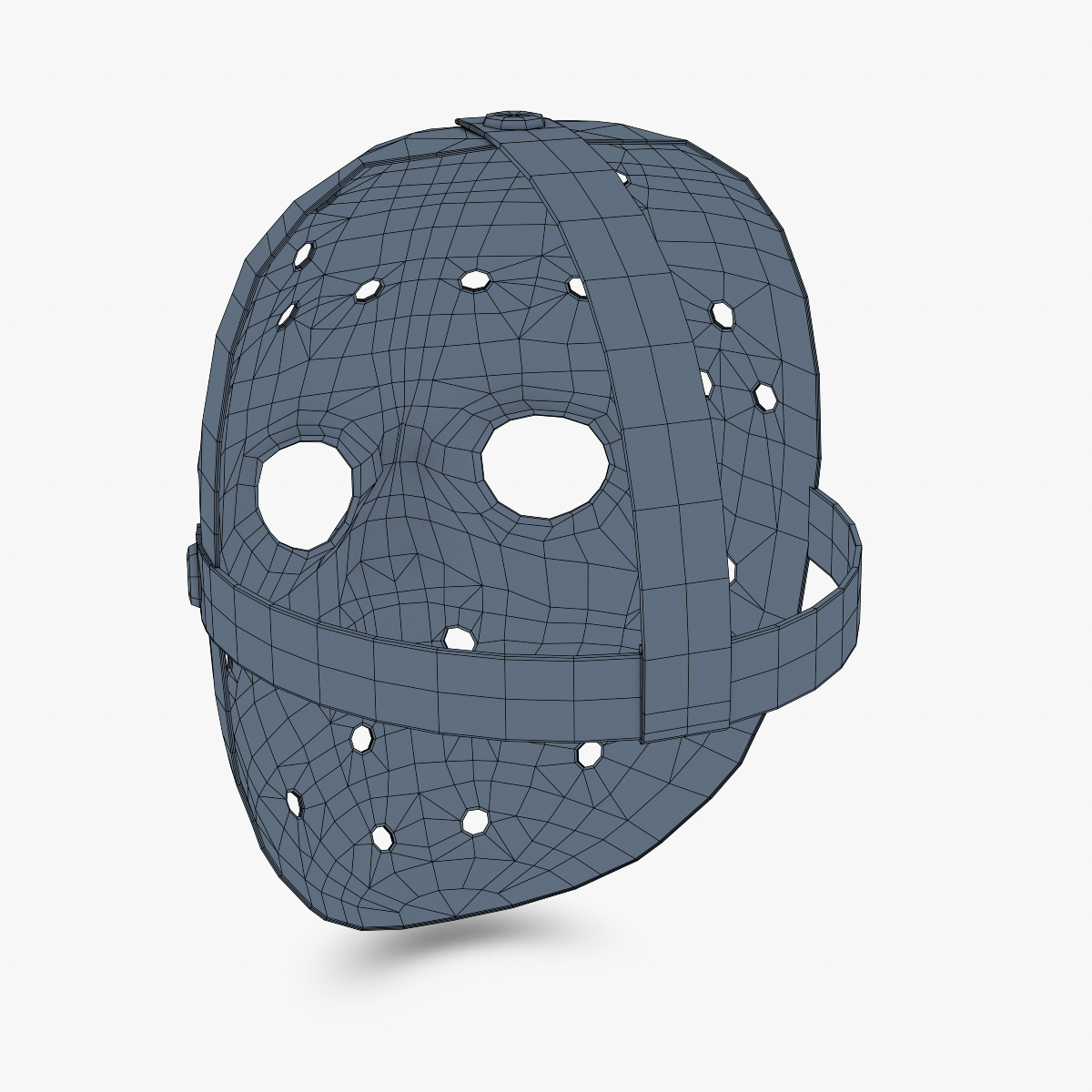 famous mask jason voorhees obj