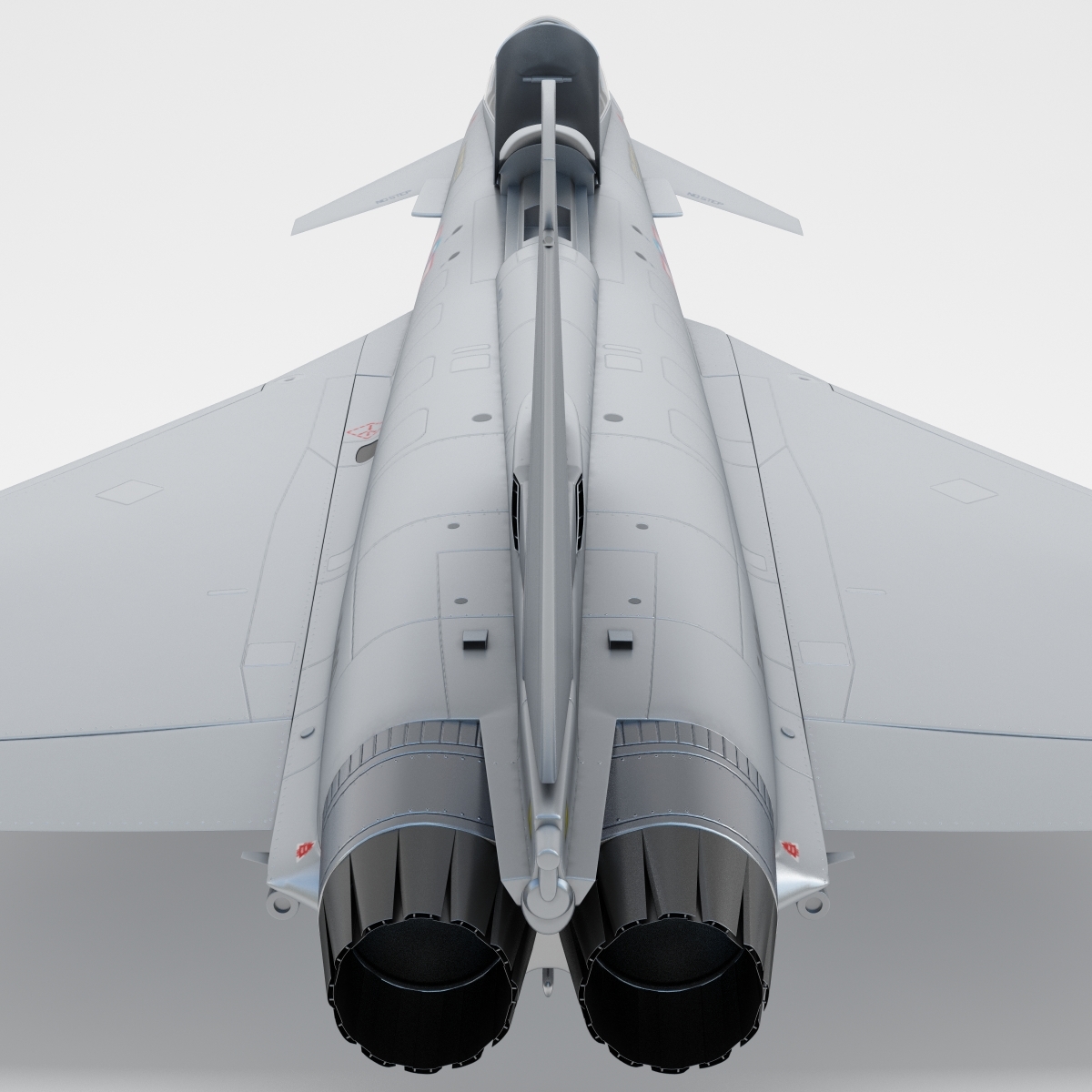 3d eurofighter typhoon ef2000 model