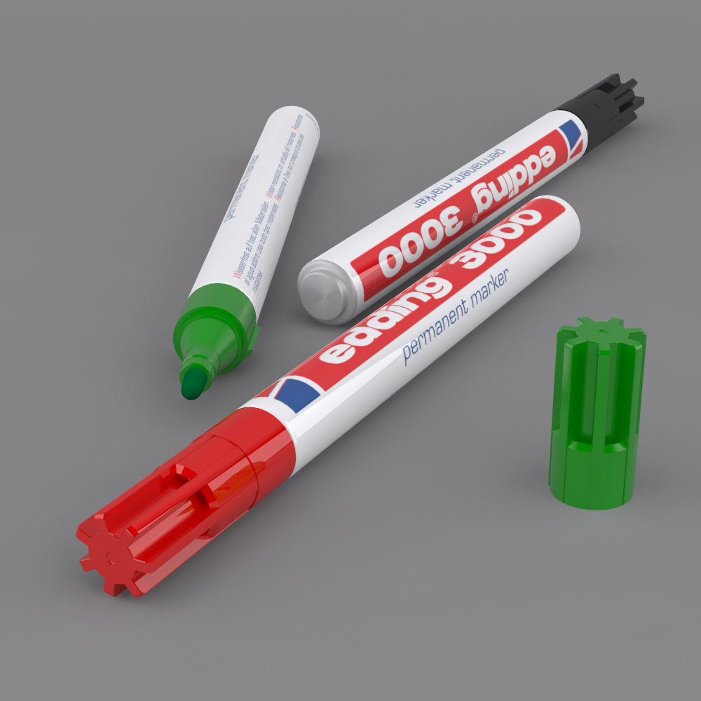 3d model edding marker