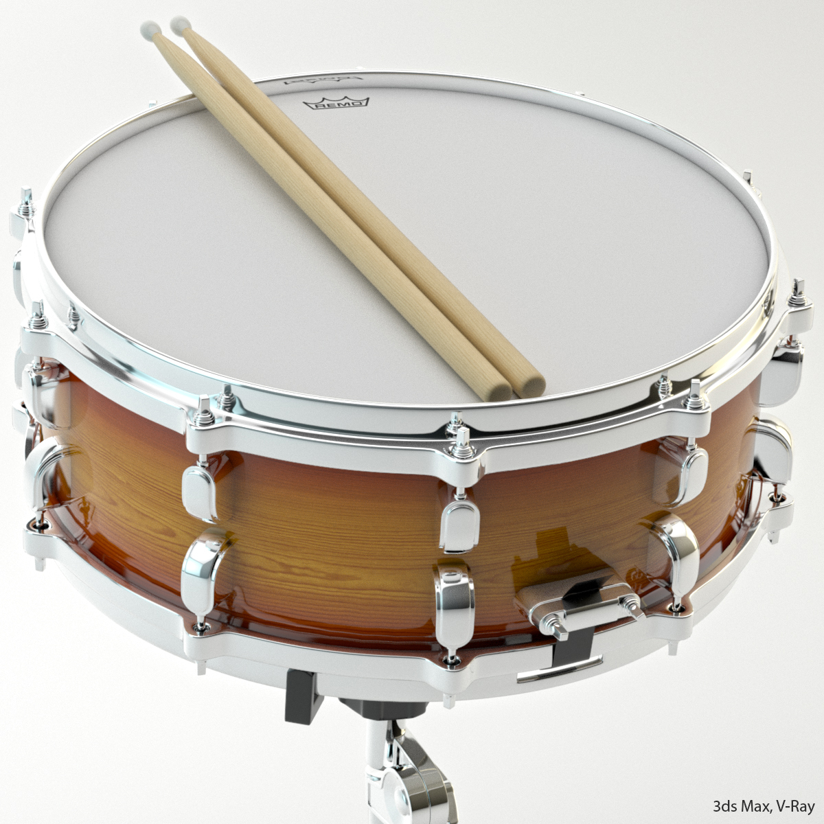 3ds max snare drum