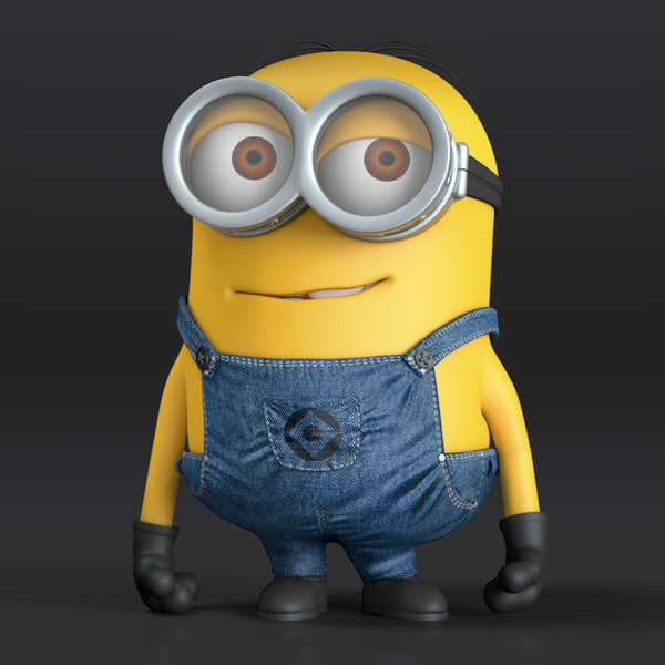 3d model minion character despicable