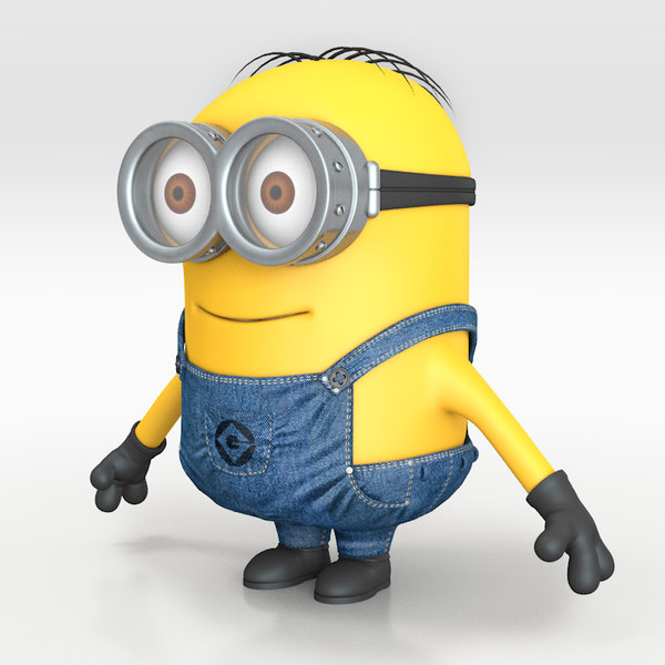 3d model minion character despicable