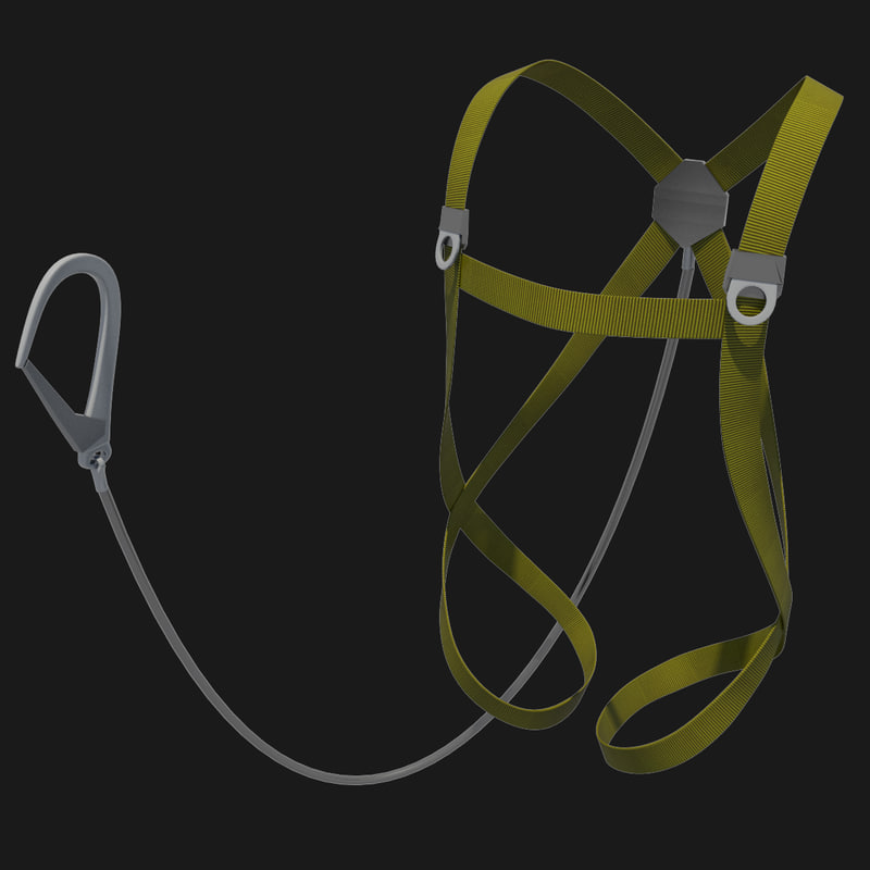 3d model of harness