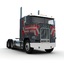3d model of cabover truck