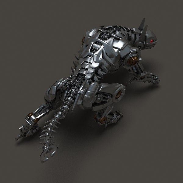 3d iron tiger model