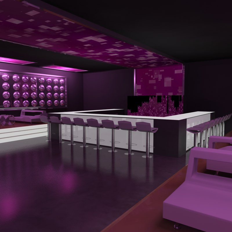 night club 3d max