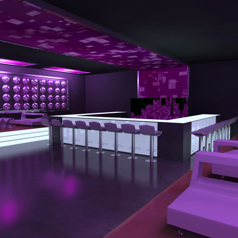 night club 3d max
