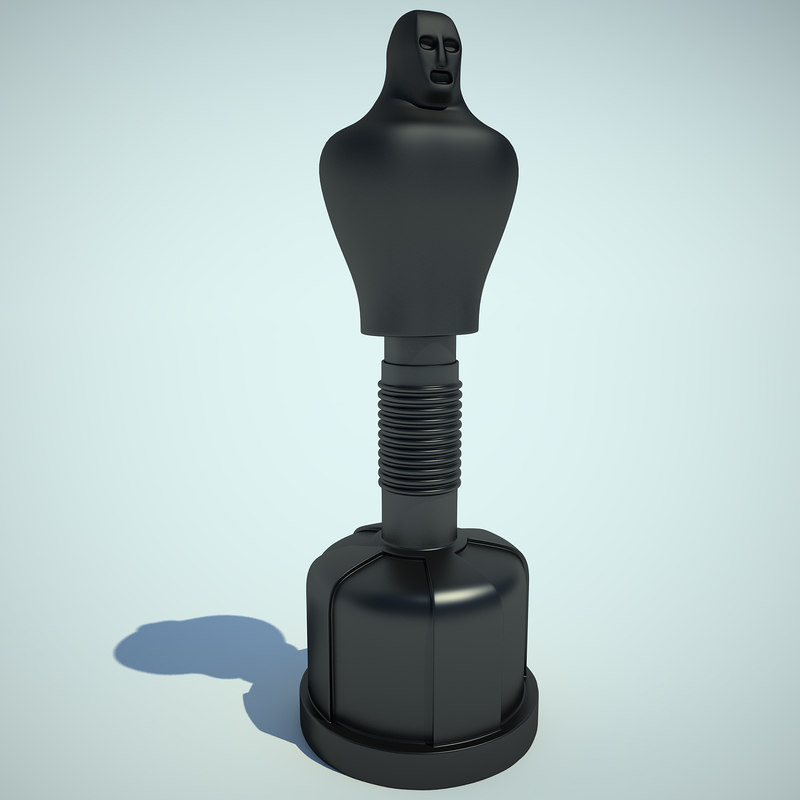 of punching bag dummy