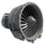 3ds cfm56 turbofan aircraft engine