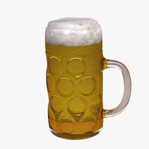 3d model beer mug