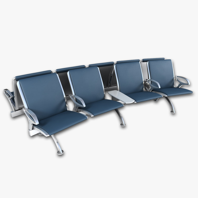 3d airport seating