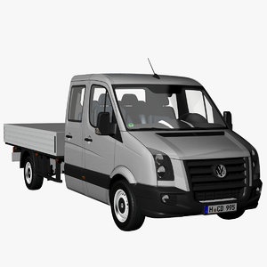 crafter pickup truck 2009 3d 3ds