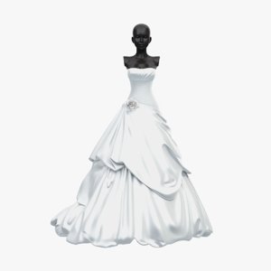 s max wedding dress