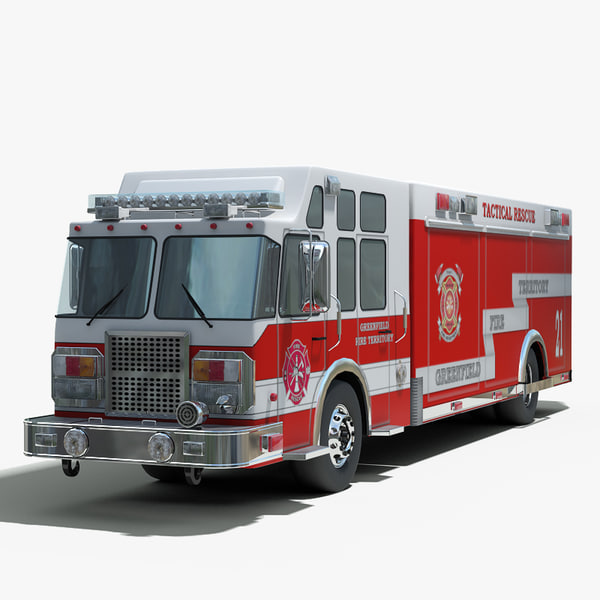 Fire Engine 3d Models For Download 