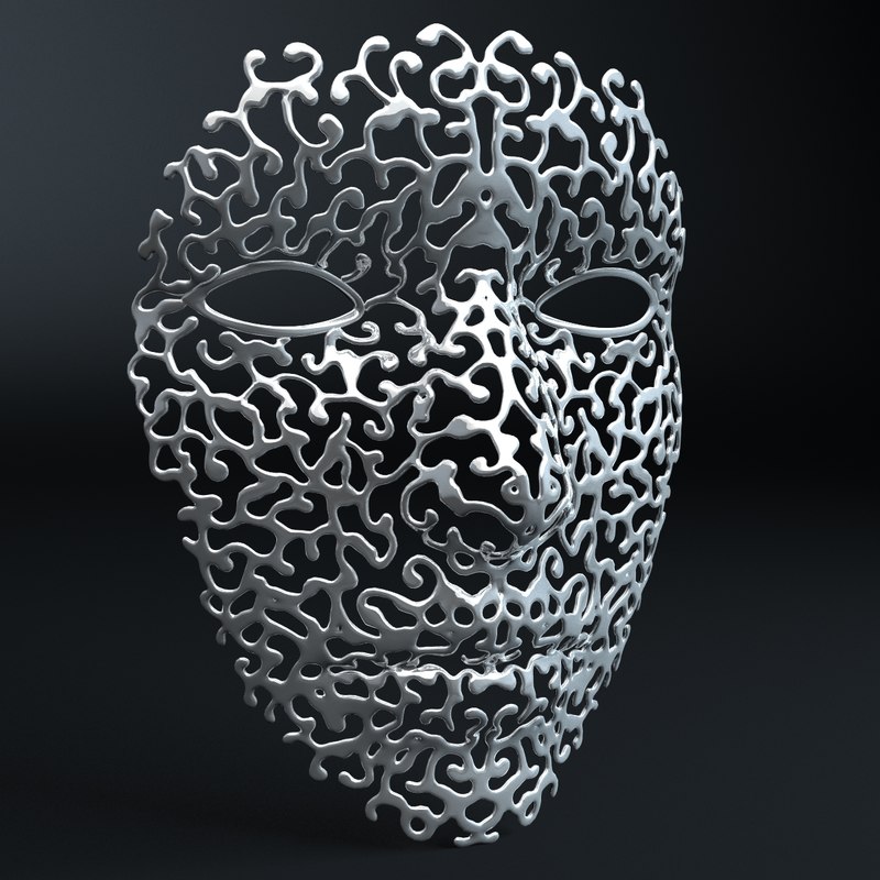 ornamental face mask