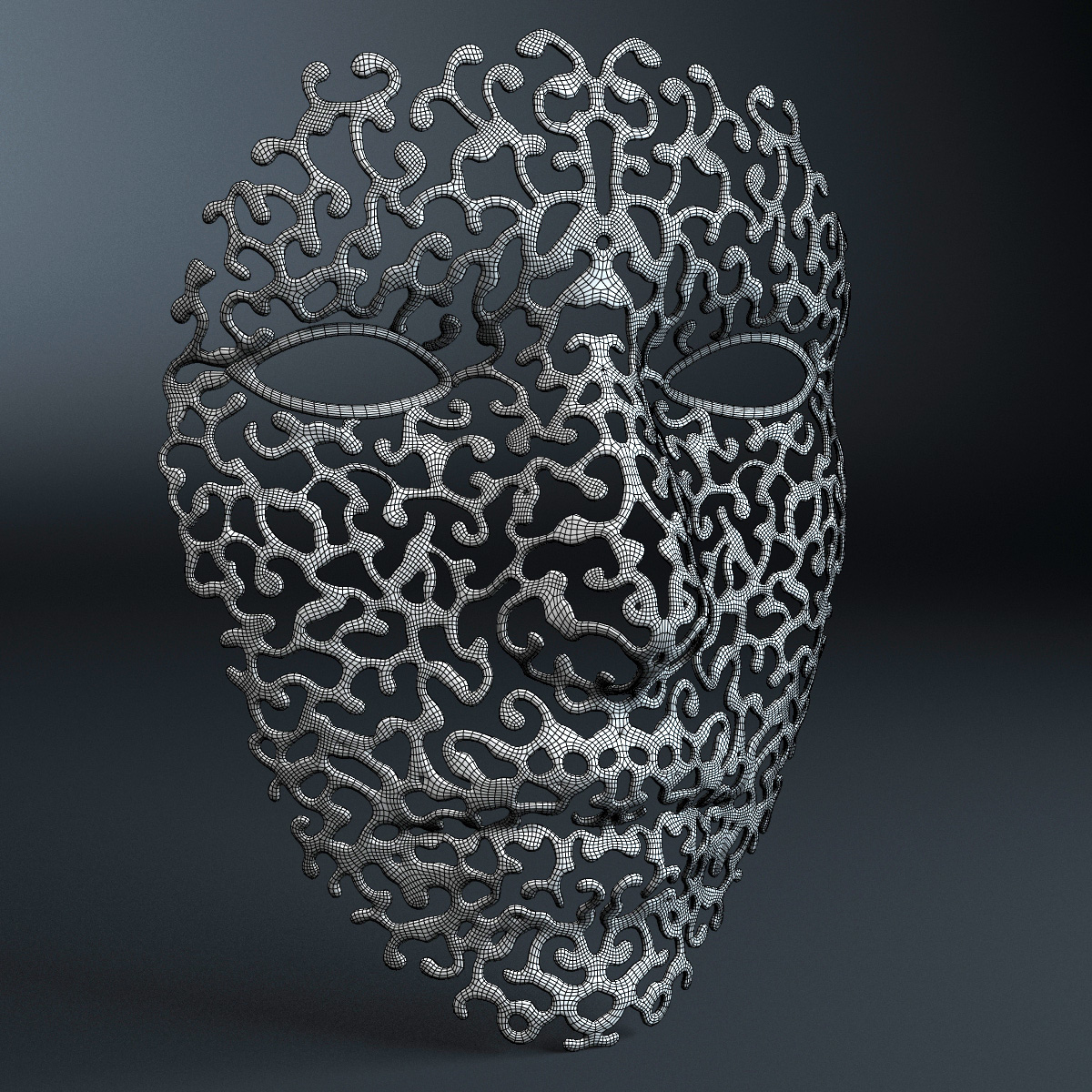 ornamental face mask