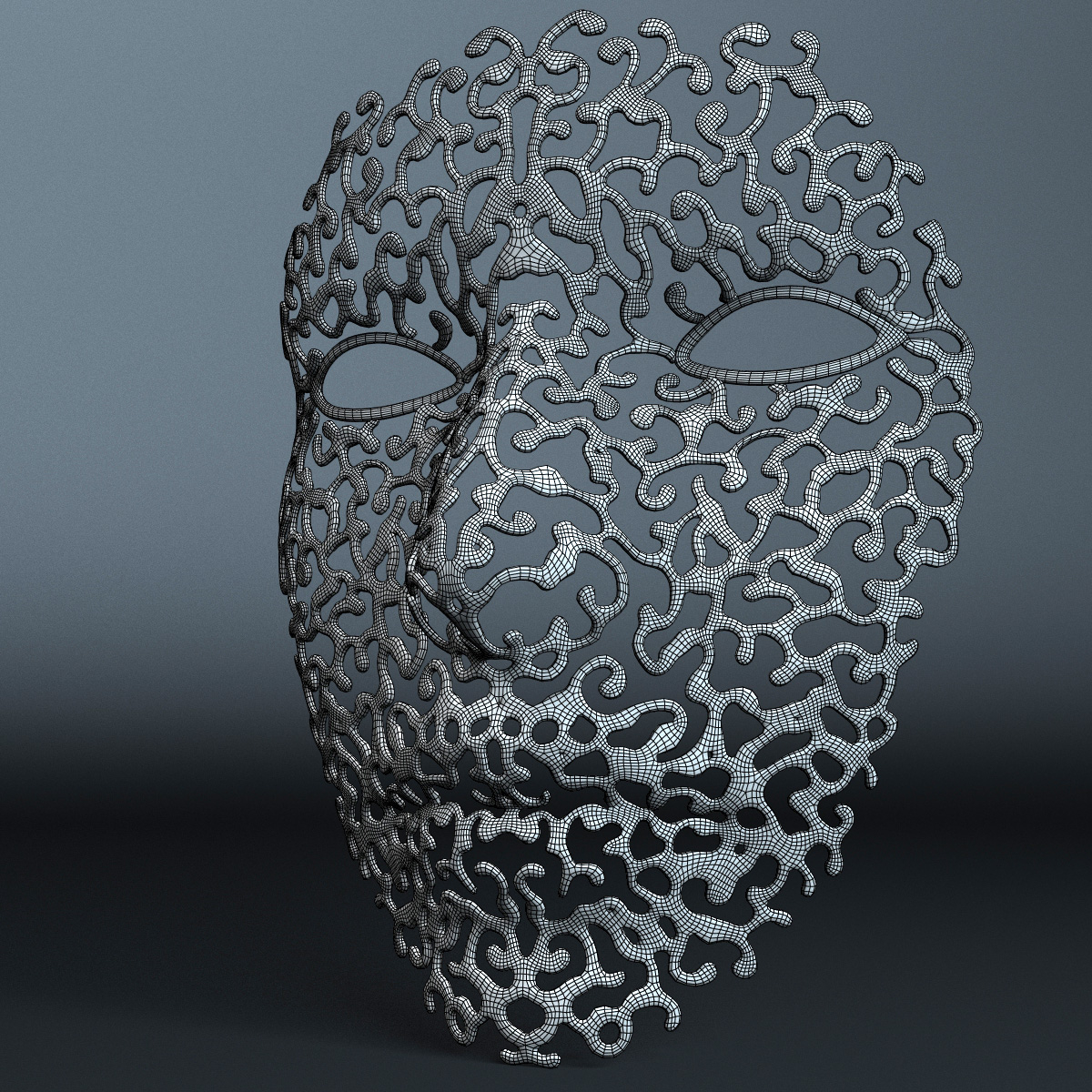 ornamental face mask