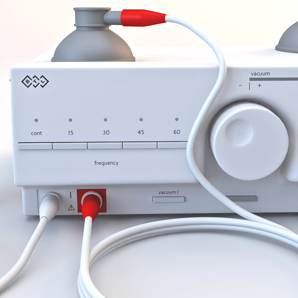 vacuum therapy unit 3d model