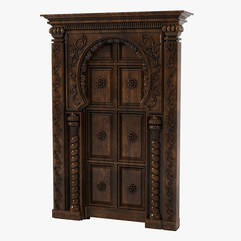 3ds-max-oriental-door-portal