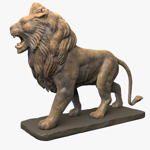maya stone lion sculpture