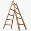 stepladder step ladder 3d model