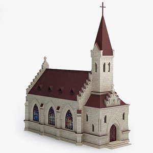 3ds max church cathedral