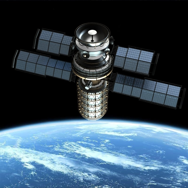 3d satellite