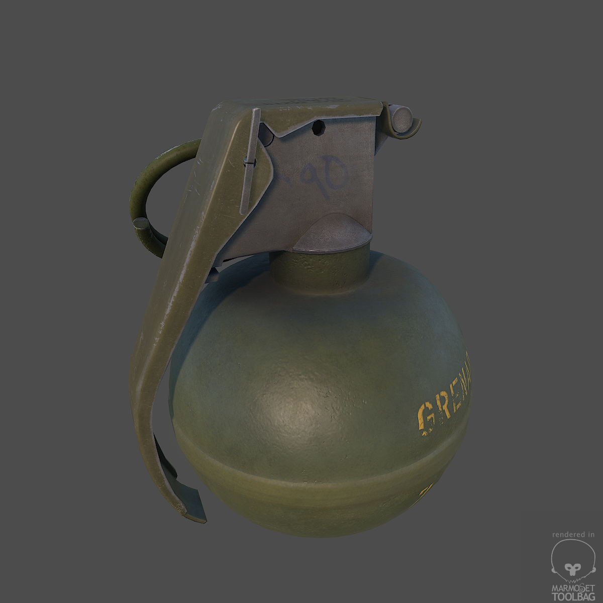 3d m67 grenade