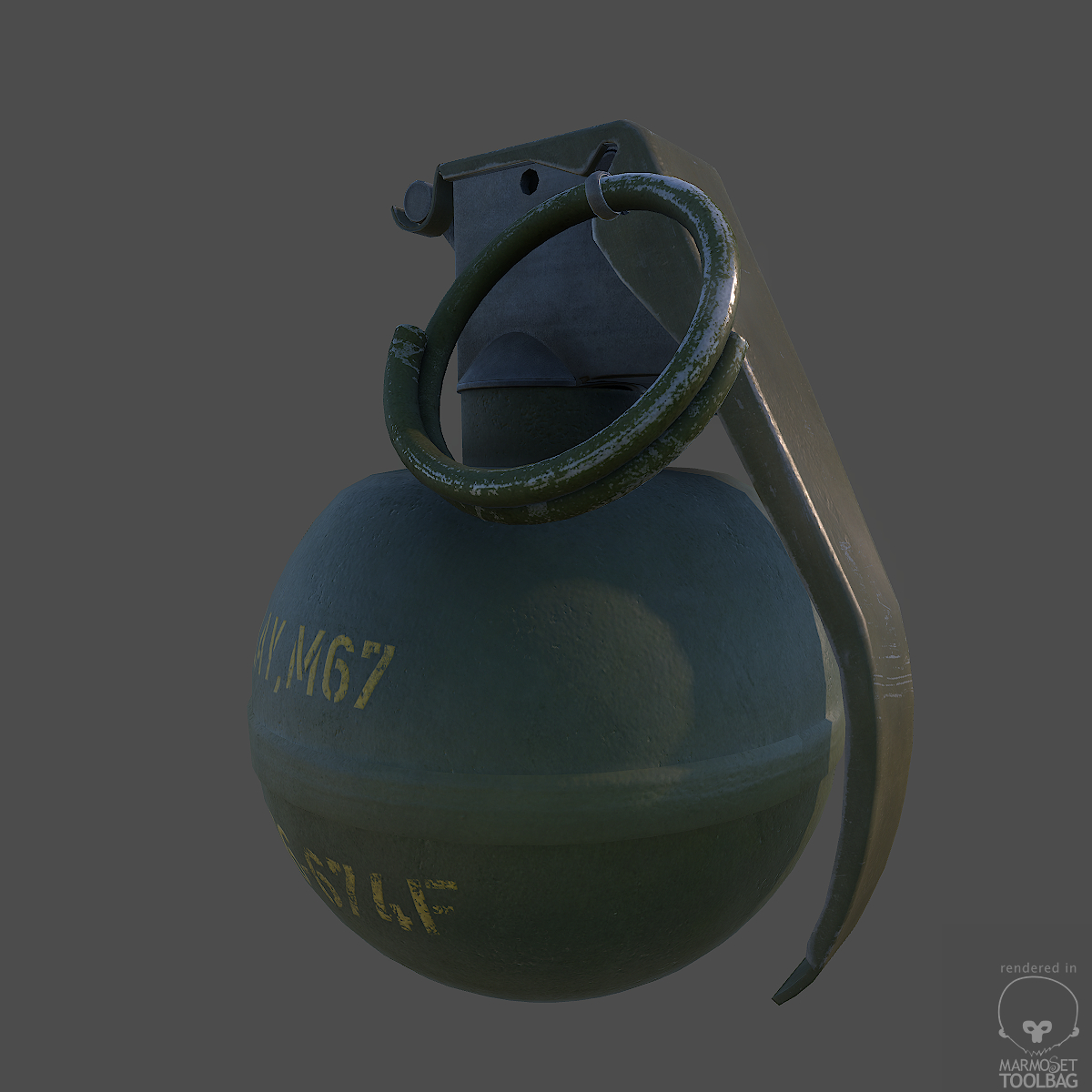 3d m67 grenade