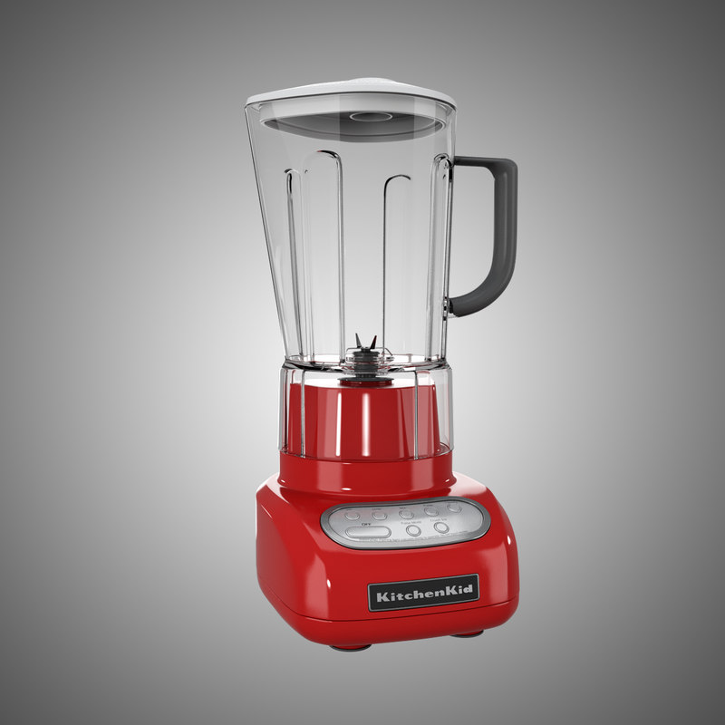 kitchen blender  3d  model 