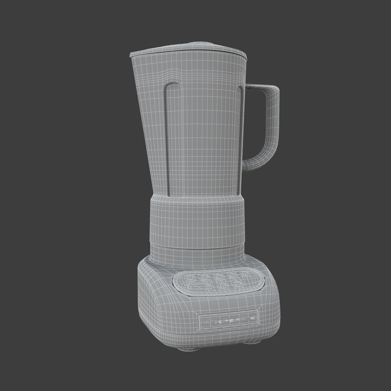 kitchen blender 3d model